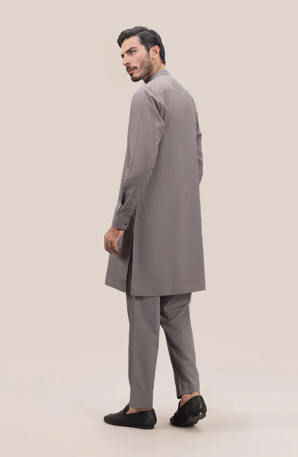 grey kurta pajama