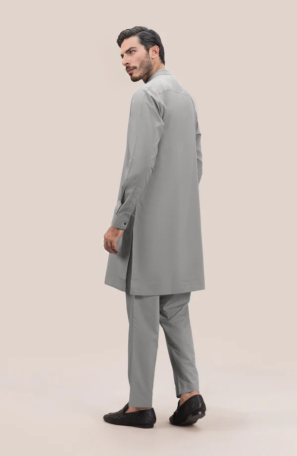 grey kurta pajama