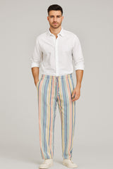 Men's Cotton Check Trouser (multi)