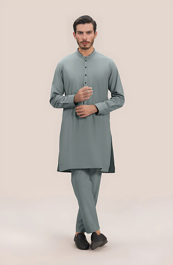grey kurta pajama