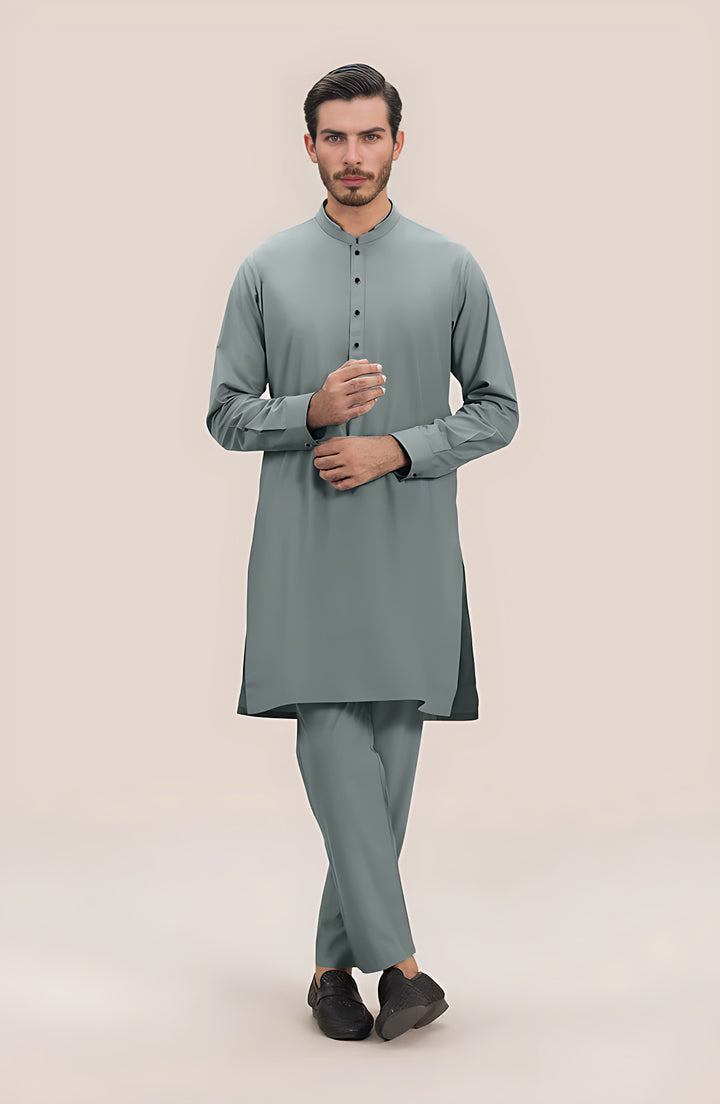 grey kurta pajama