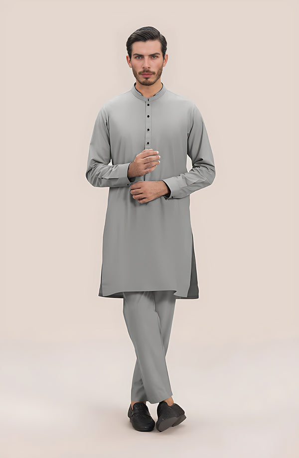 grey kurta pajama