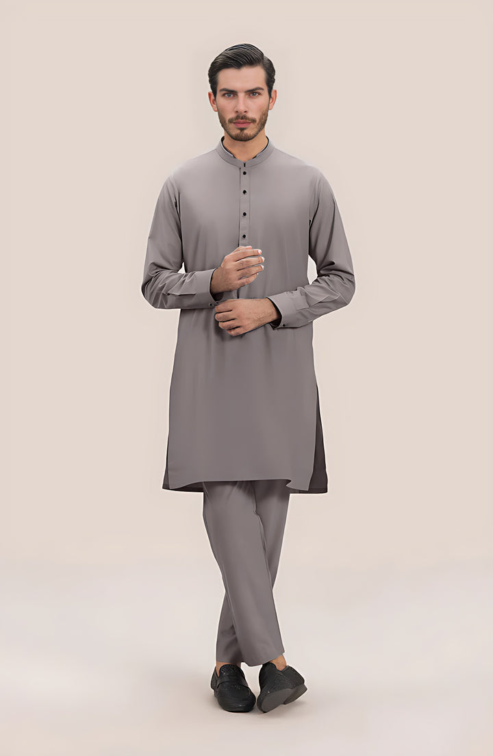 grey kurta pajama