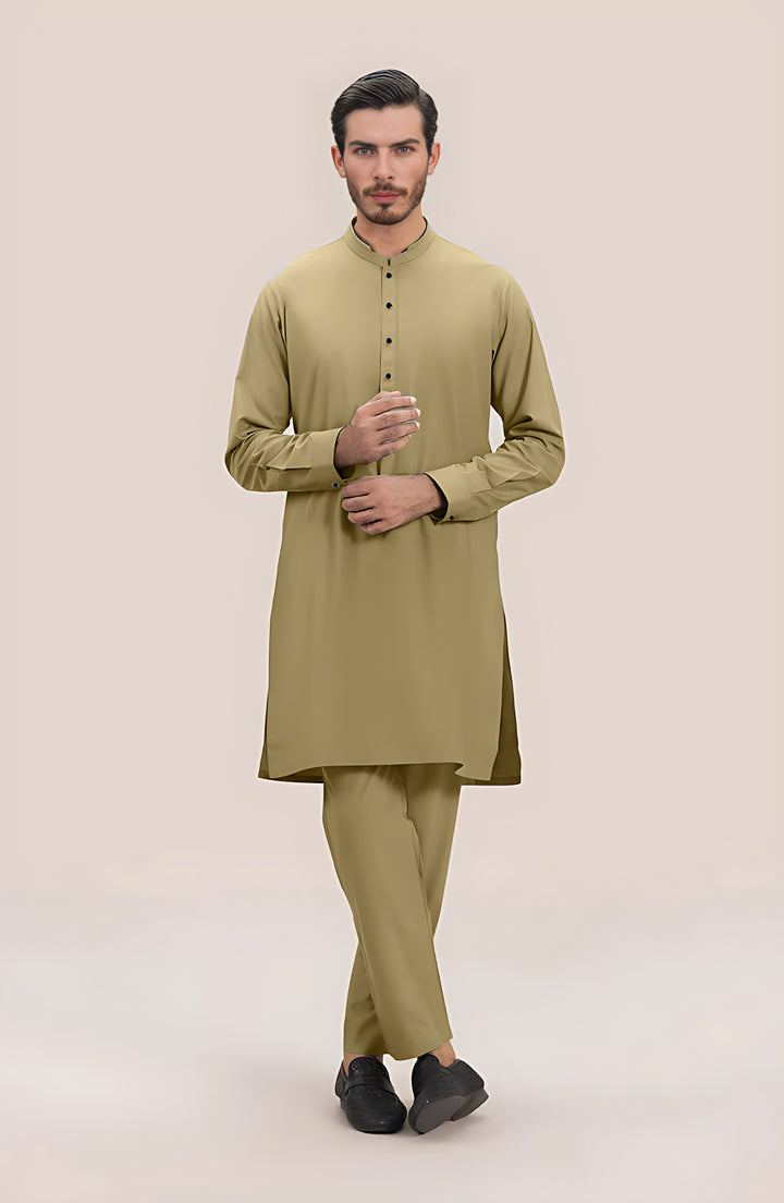 brown color kurta pajama​
