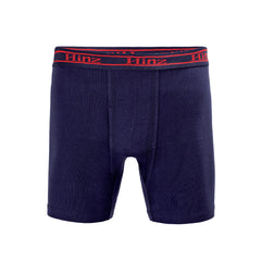Men's Signature Cotton Boxer Shorts (Navy) 502