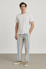 Men Cotton Trouser And Shirt (Multi Lining)