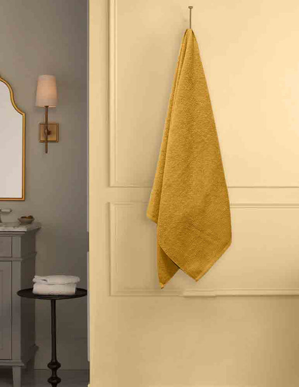 Popcorn Bath Towel  - Bath towel  (Mustered)