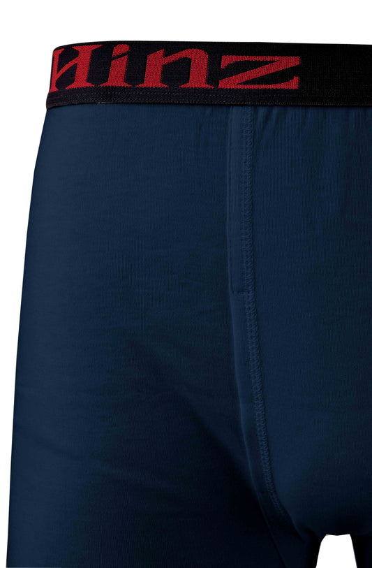 Men's Signature Cotton Boxer Shorts (Navy) 502