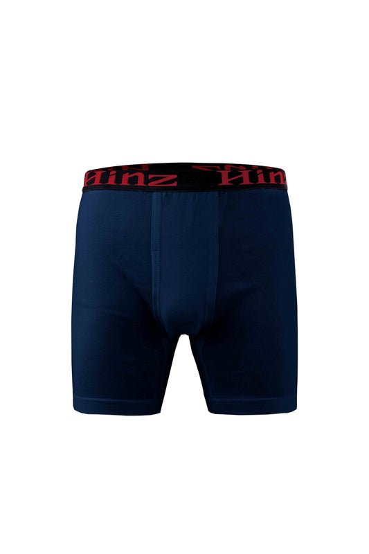 Men's Signature Cotton Boxer Shorts (Navy) 502