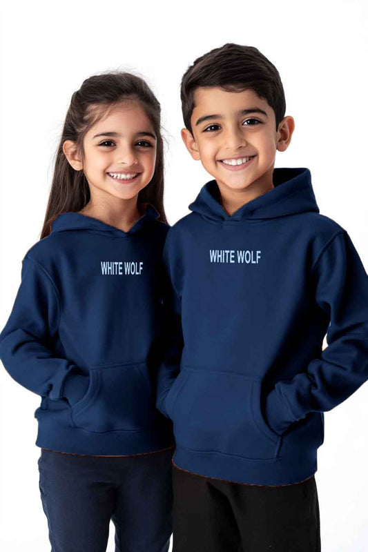 Kid's Unisex Premium Hoodie Unisex (Navy)