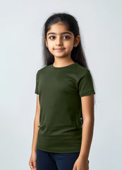 Unisex Kids Essential Tops - Half Sleeves