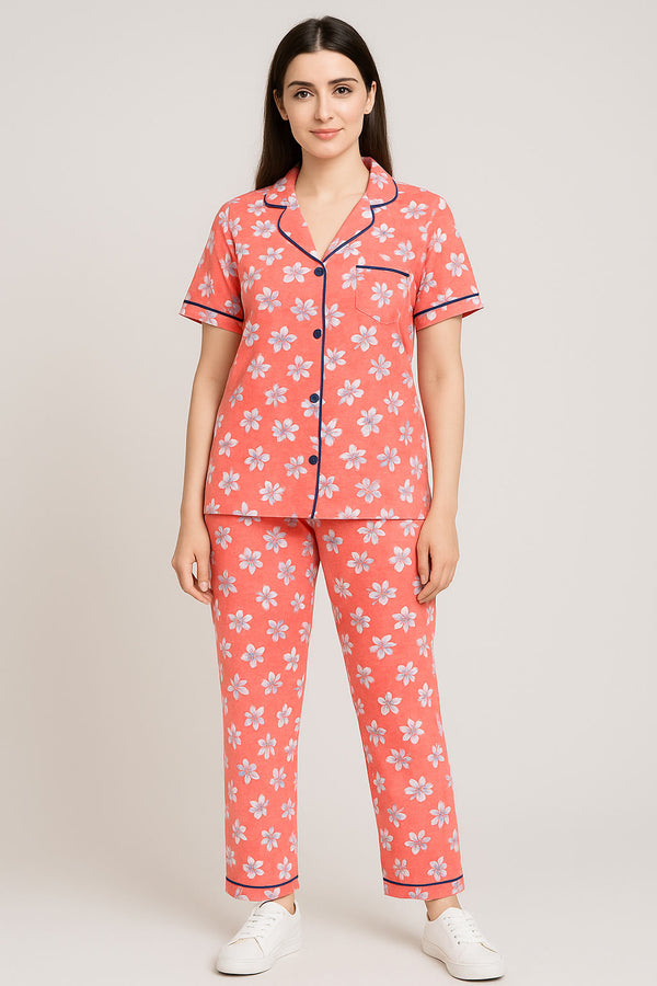 peach womens comfy pajamas in pakistan