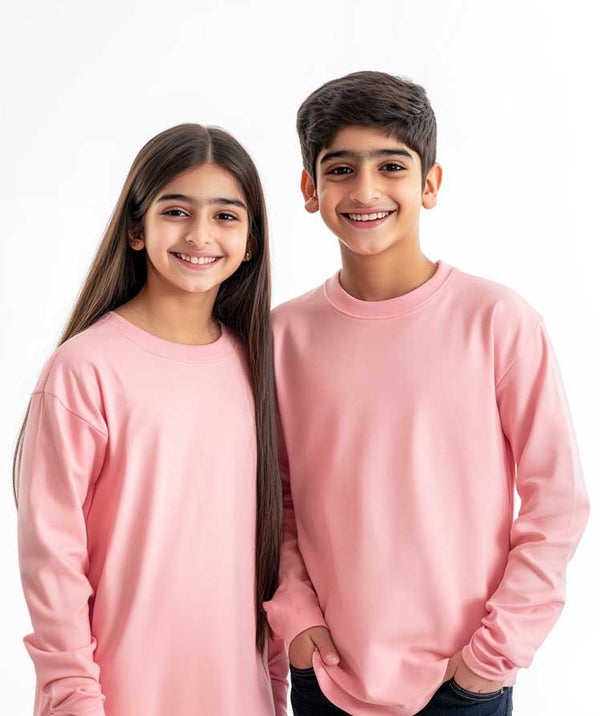 Boys Long Sleeves Round Neck