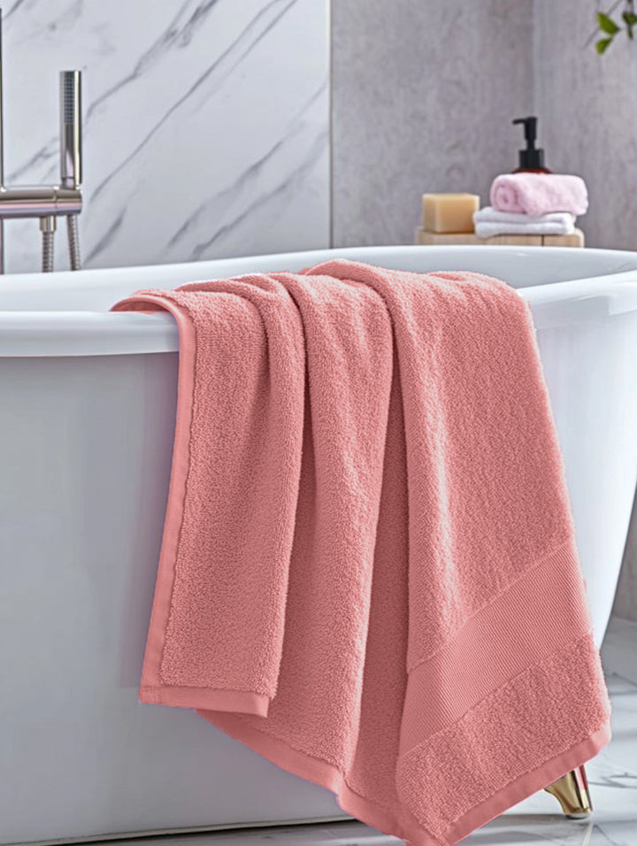 Luxury Bath Size Towels PINK