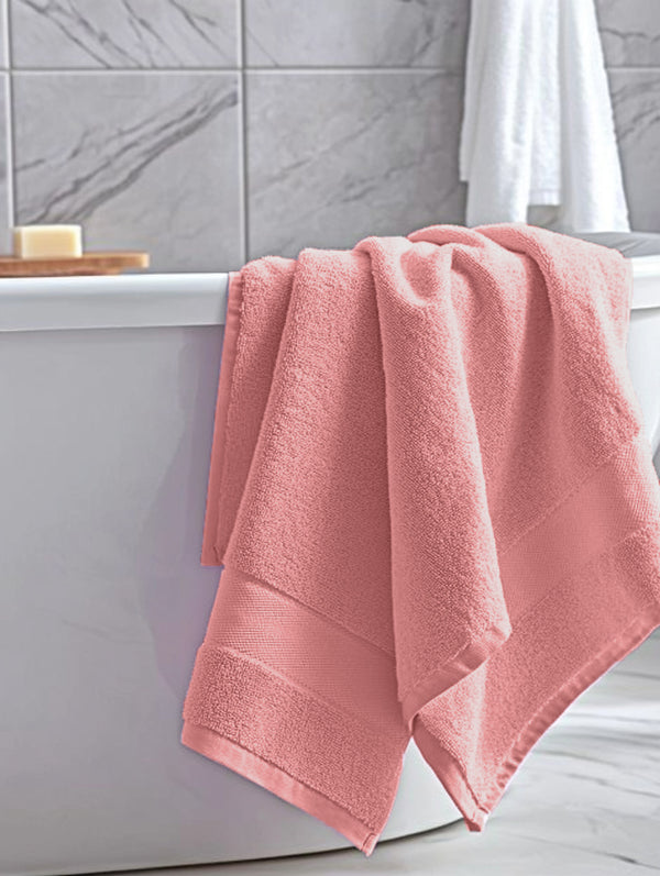 Luxury Bath Size Towels PINK