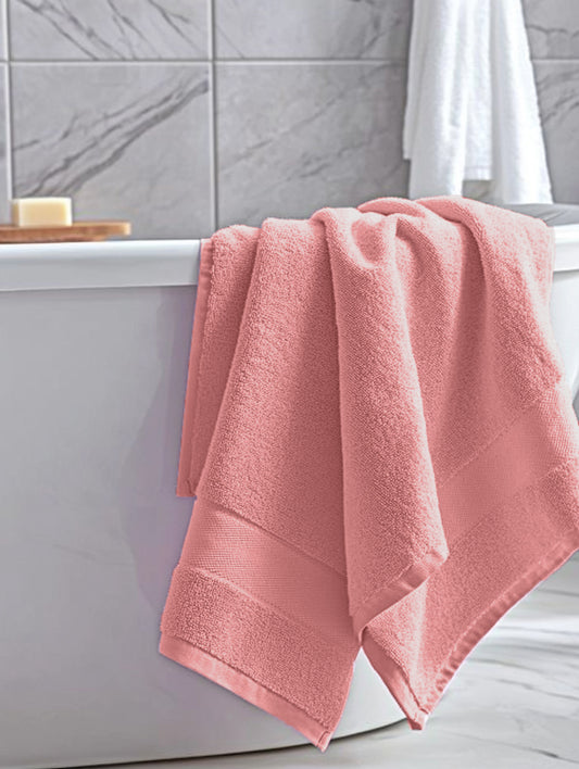 Luxury (1-Pcs) Bath Size Towels (27x54) PINK