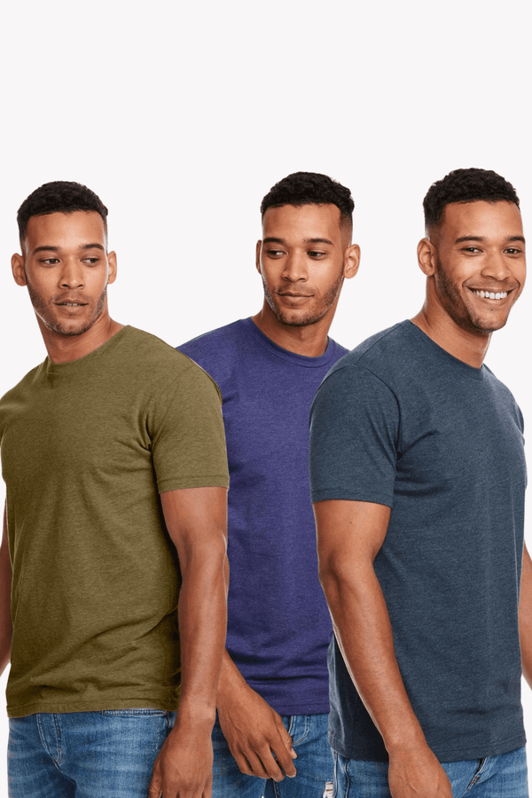 Milange Short Sleeve T-Shirt (Pack of 3)