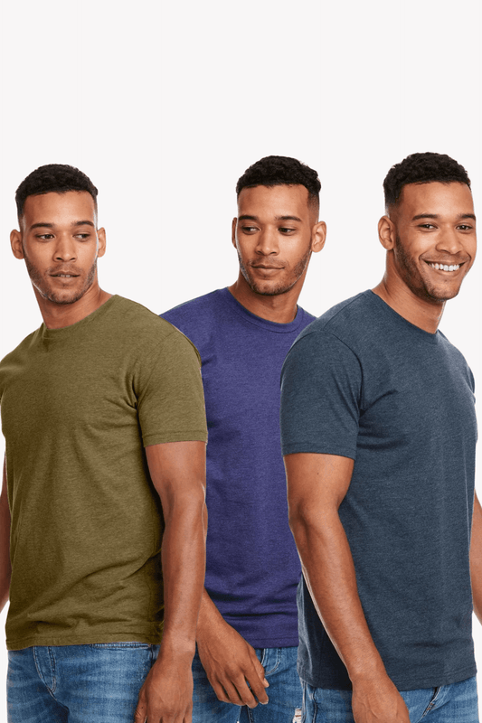 Milange Short Sleeve T-Shirt (Pack of 3)