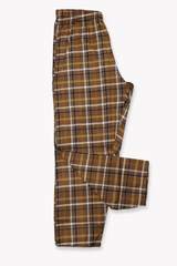 Men's Essential Poly-Cotton  Wide-Check Trouser - Hinz Knit