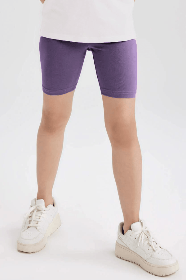Girls Rib Leggings (Short Length) - Hinz Knit
