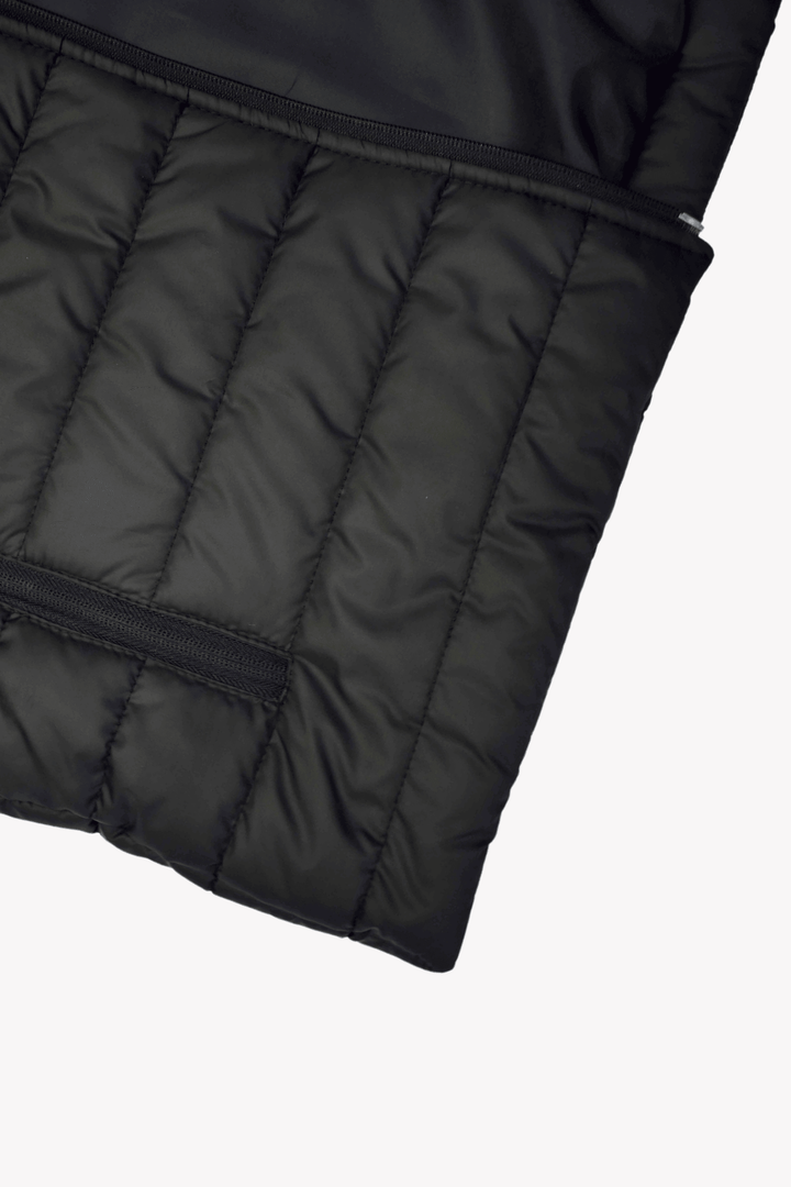 Hinz Luxury Puffer Jacket (Black) - Hinz Knit