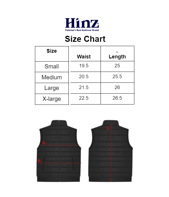 Hinz Luxury Puffer Jacket (Navy) - Hinz Knit