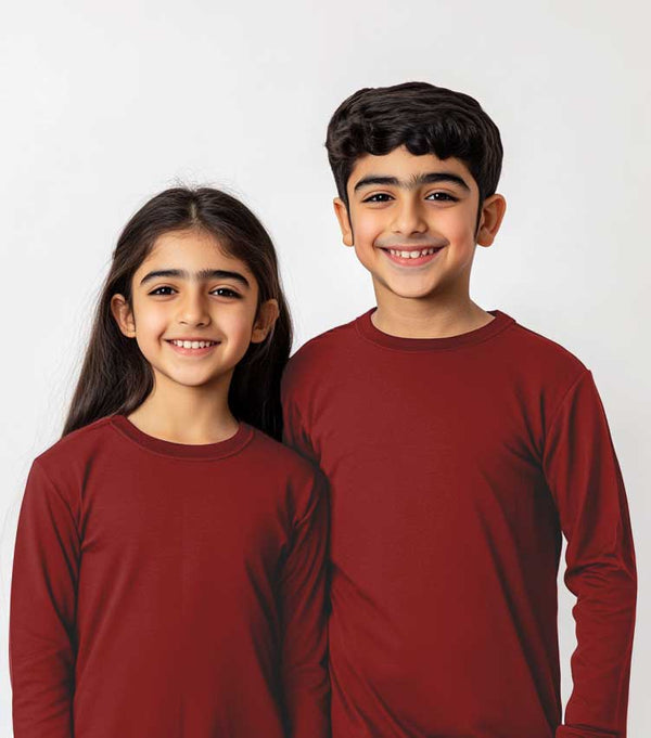 Boys Long Sleeves Round Neck