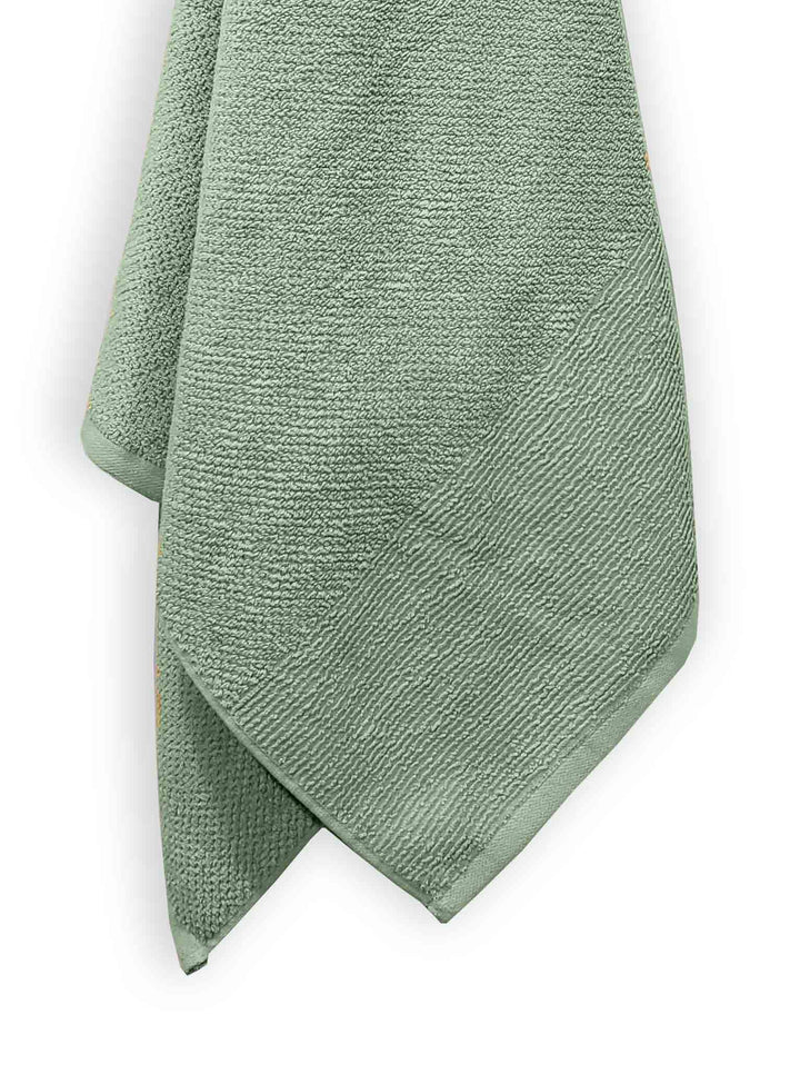 Popcorn Bath Towel  - Bath towel (Sea Green)