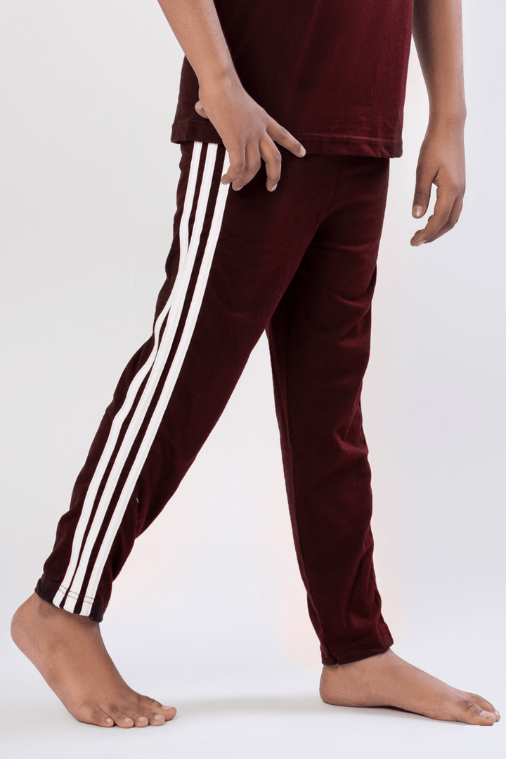 night suit for kids Side Stripe Trouser - Hinz Knit