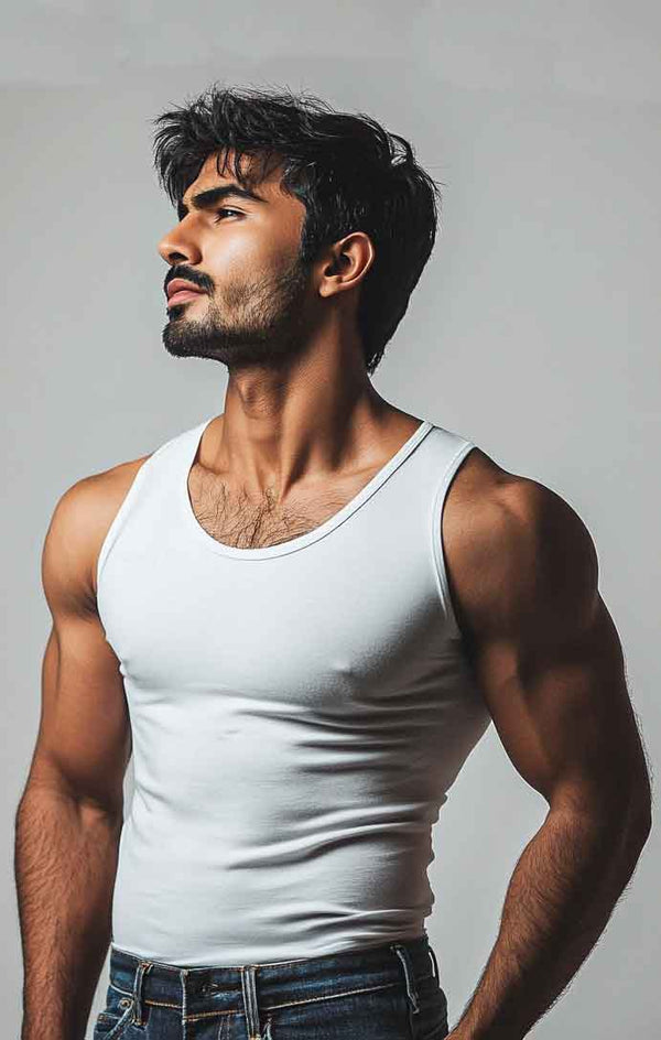 Men's Premium  Winter cotton vests (Sleeveless) 502 - HInz