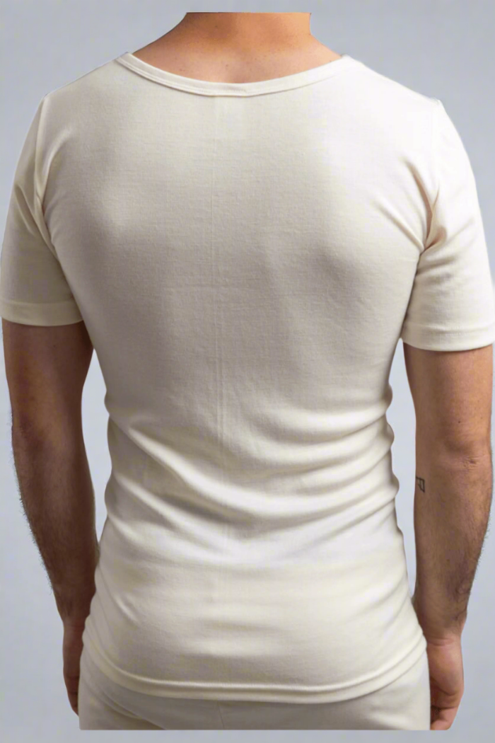 Men's Classic Thermal Top (Short Sleeves) - Hinz Knit