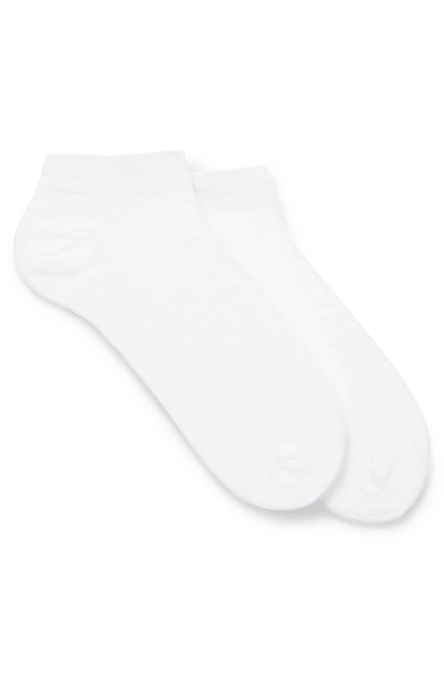 Ankle Socks in a Cotton Blend Stretchable (Pack of 2)