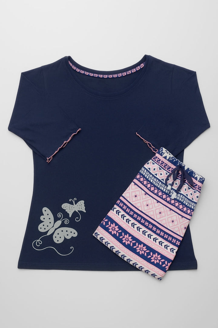 blue night dresses for girl in pakistan