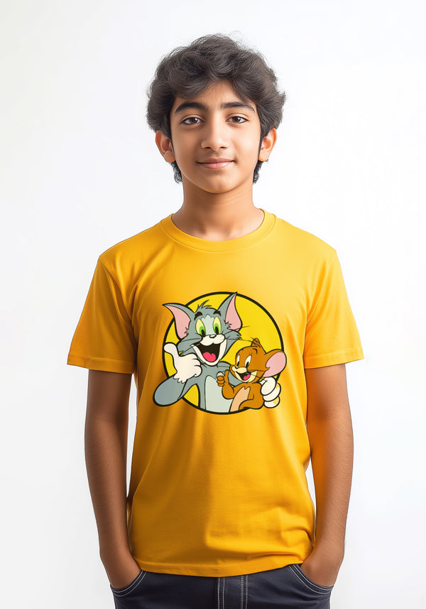 Boys Premium Printed Top  Half Sleeve