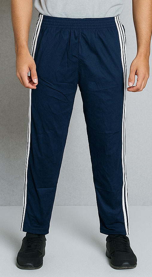 Men's Essential Side Stripe Trouser Zinc