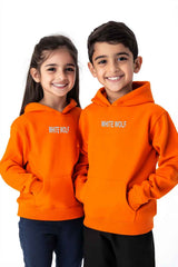 Kid's Unisex Premium Hoodie Unisex (Orange)