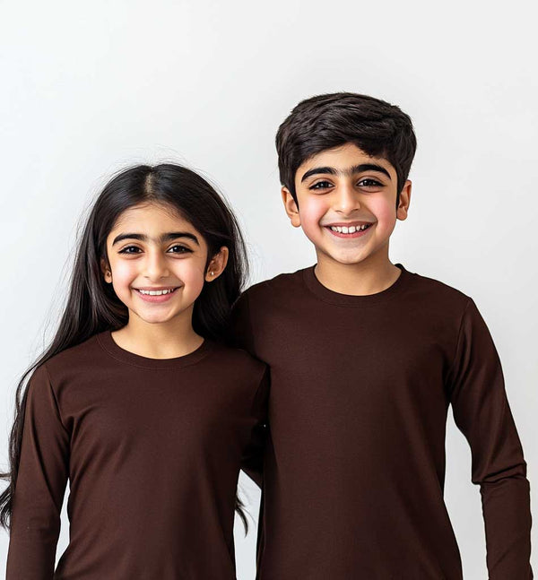 Boys Long Sleeves Round Neck