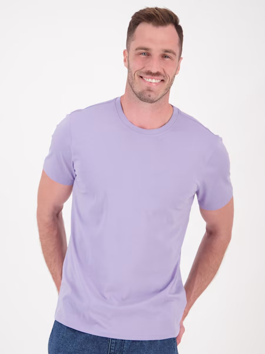 Men's Cotton Tees Short Sleeve (Lilac)