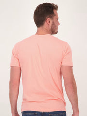 Men's Cotton Tees Short Sleeve (Soft Orange)