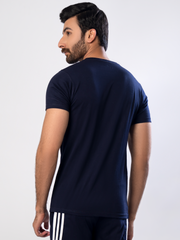 Men’s Essential Round Neck (Short Sleeves) - Hinz Knit