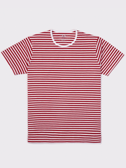 Red Stripes Short Sleeve T-Shirt