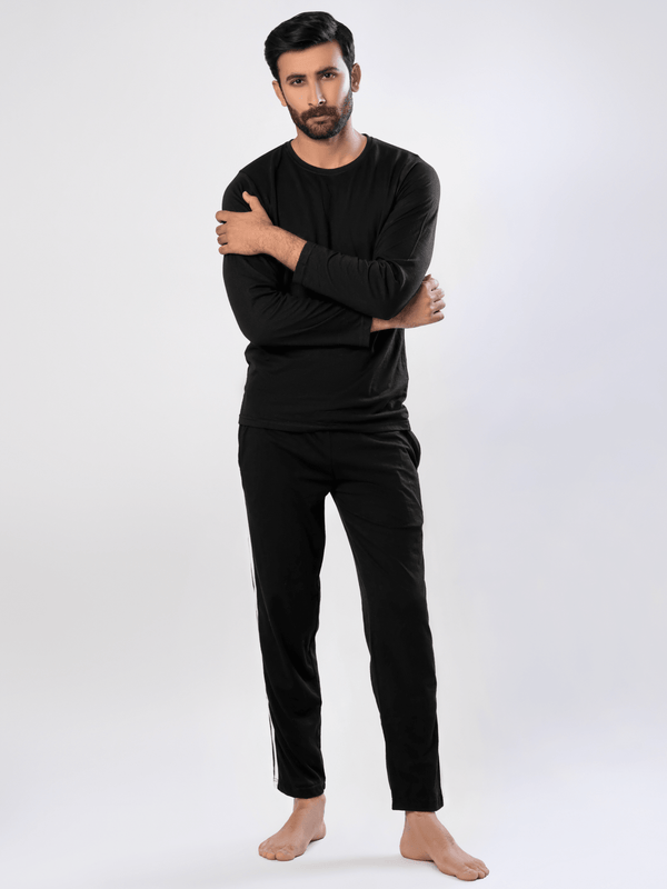 Men's Essential Night Suit (Full Sleeves) - Hinz Knit