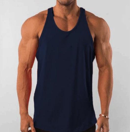 Loose fit gym vest for men