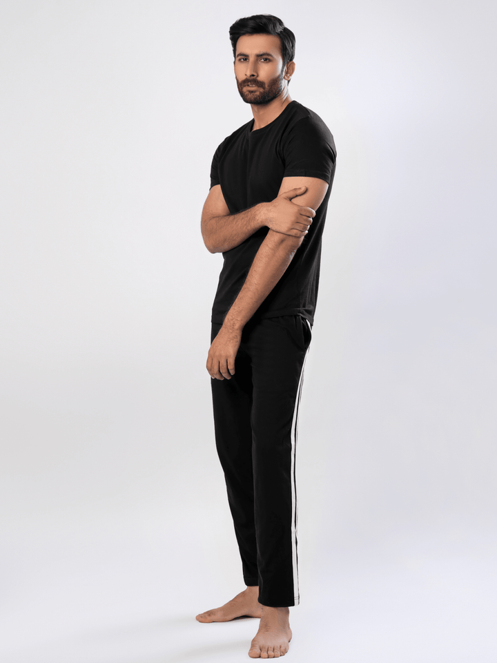 Men's Night Suit (Short Sleeves) - Hinz Knit