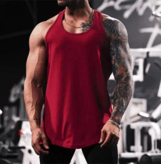 Loose fit gym vest for men