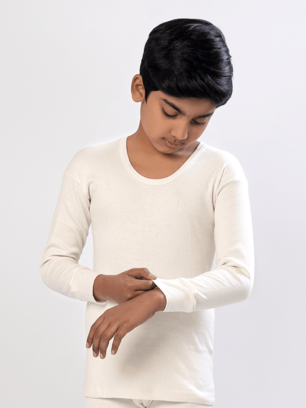 Kids Classic Thermal Top (999) - Hinz Knit
