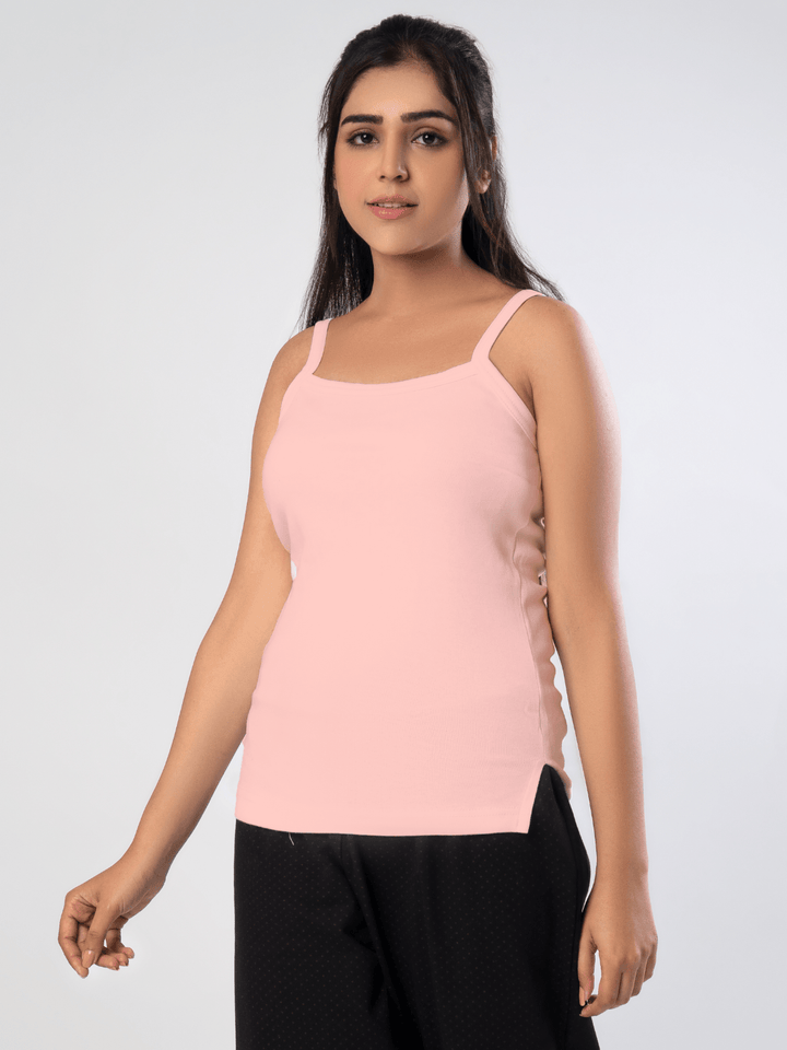 soft summer pink camisole for girls by hinz