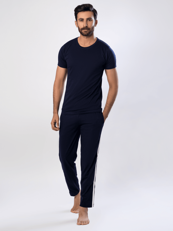 Men's Night Suit (Short Sleeves) - Hinz Knit