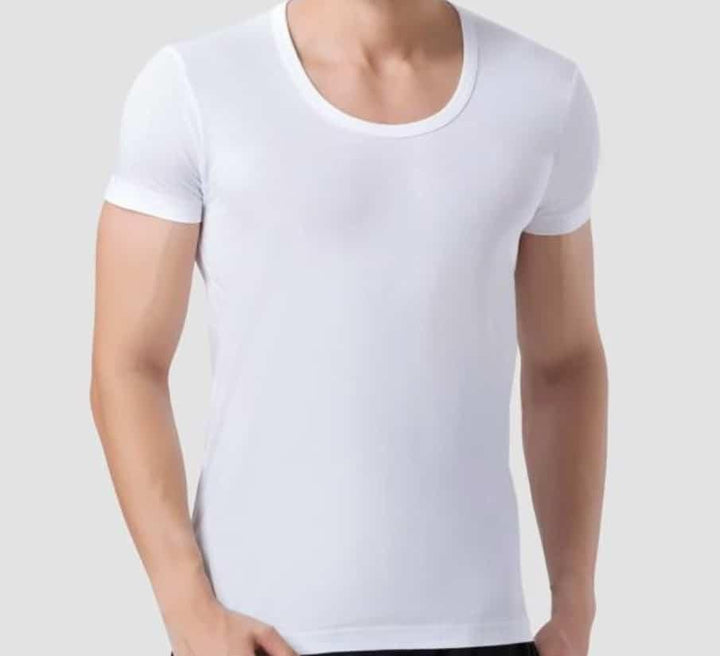 Mens Cotton baniyan vest half Sleeves Burton 805 by hinz
