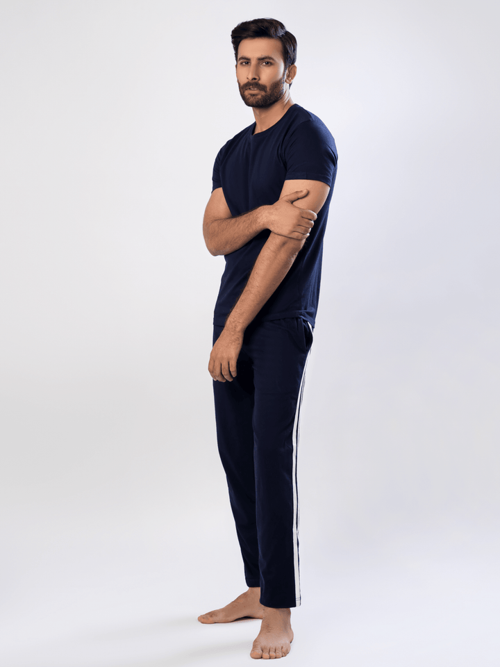 Men's Night Suit (Short Sleeves) - Hinz Knit